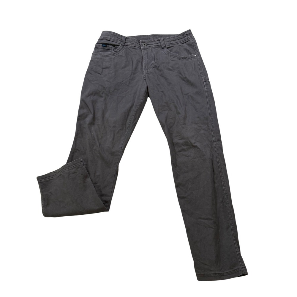 KUHL Rydr Pants 33x32 Charcoal Rugged Hiking Outdoor Utility Trousers Tactical